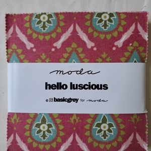 Moda Fabrics Hello Luscious Charm pack. BNIP. OOP